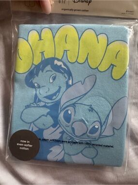 Disney Gap Light Blue Lilo & Stitch pajama set 6-12